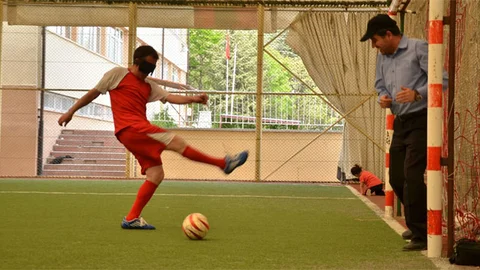 Görme Engelliler Futbol Heyecanı Eskişehir'de Yaşandı