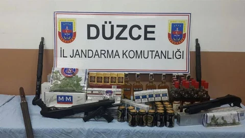 Düzce'de Eş Zamanlı Operasyon Yapıldı