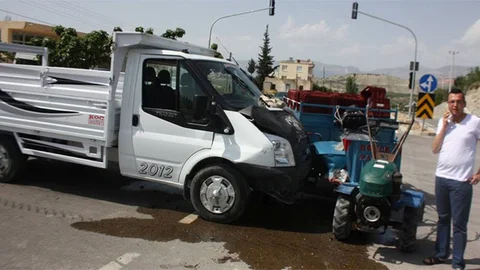 Mersin Mut'ta Trafik Kazaları