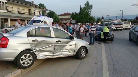 Sakarya'da Trafik Kazası Meydana Geldi