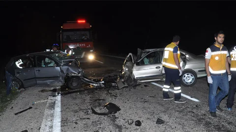 Aksaray'da Trafik Kazası Sonucu 6 Ölü