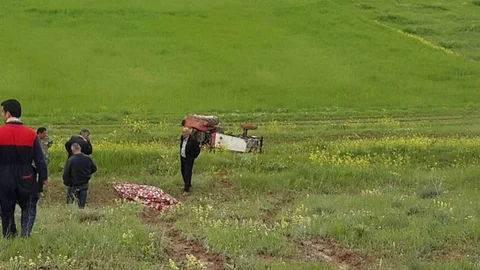 Kahramanmaraş'ta Traktör Kazası