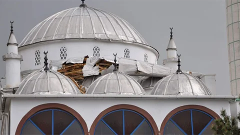 Yozgat'ta Şiddetli Rüzgarın Zararları