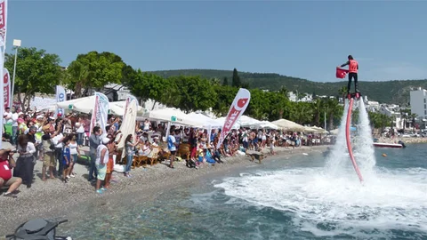Bodrum'da Su Jeti Şampiyonası Tamamlandı