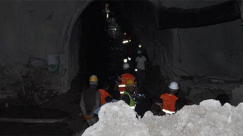 Domaniç'te HES İnşaatında Göçük Olayı