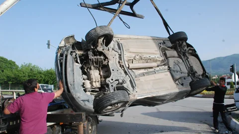 Tokat'ta Trafik Kazası: 2 Yaralı