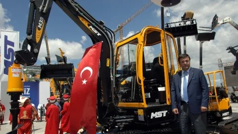 Sanko Makina'dan Mini Ekskavatör Üretimi