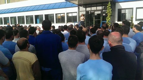 Bursa'da İşçiler Eylemde Devam Ediyor