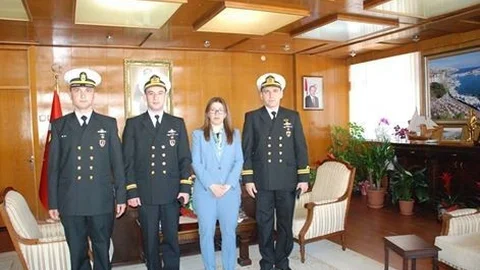 Sinop'ta Gemi Ziyareti Gerçekleşti