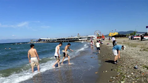 Bursa'da Deniz Sezonu Başladı