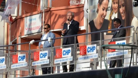 CHP Lideri Kılıçdaroğlu Edremit'te Konuştu
