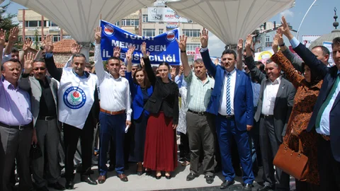 Mursi'nin İdam Kararı Tokat'ta Protesto Edildi