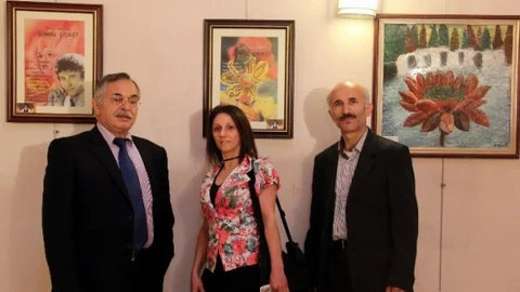Suriyeli Ressamın Sergisi Bursa'da Açıldı