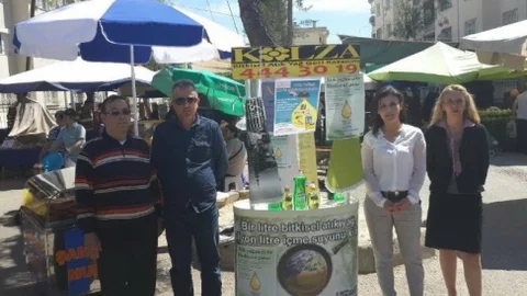 Kuşadası'nda Atık Yağ Toplama Kampanyası