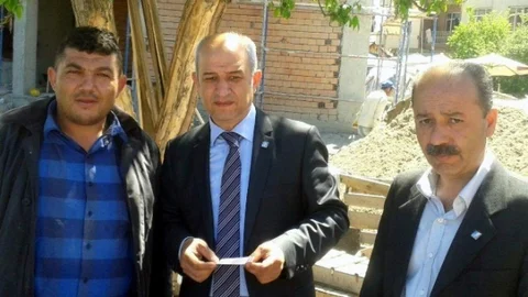 Fazıl Kasap'tan Muhtar İsmail Uluyol'a Ziyaret