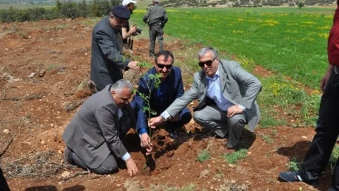 Korkuteli'nde Hatıra Ormanı Oluşturuldu