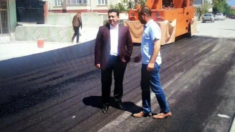 Bozüyük'te Yol Asfaltlama Çalışmaları Devam Ediyor