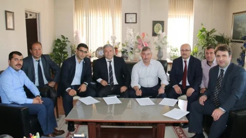 Saruhanlı Belediyesi'nde İş Sözleşmesi İmzalandı