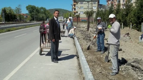 Saltukova'da Yaya Yolu Projesi Başladı