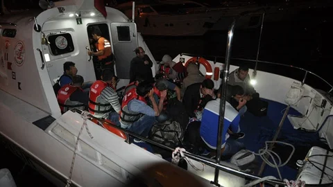Bodrum'da Kaçak Göçmen Operasyonu