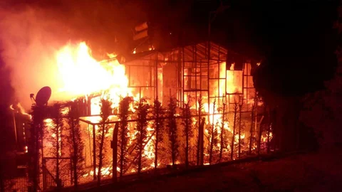 İnegöl'de Yangın Olayı