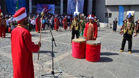 Zonguldak'ta Mehteran Takımının Komik Anı