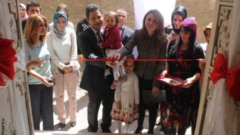 İdil'de Yıl Sonu Sergisi Açıldı