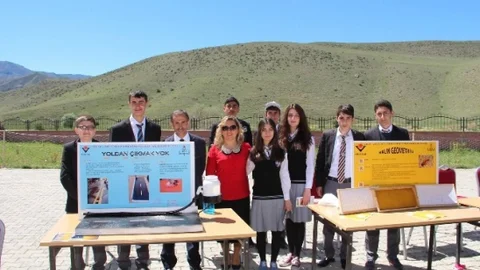 Oltu'da Bilim Fuarı Açıldı