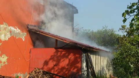 Fatsa'da Korkutan Yangın Olayı
