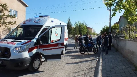 Bor'da Motosiklet Kazası Meydana Geldi