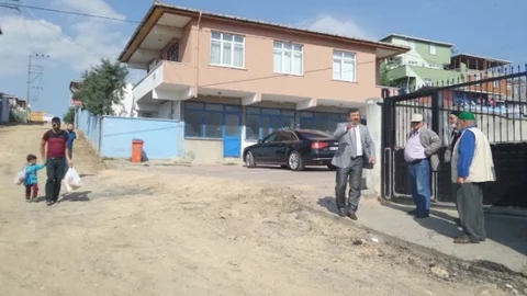 Darıca'da Parke Taşı Çalışmaları