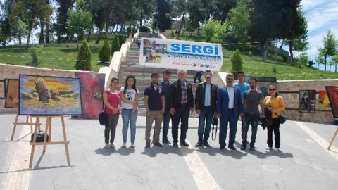 Adıyaman'da Bahar Resim Sergisi