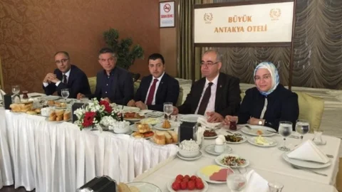 Hatay'da Başbakan Davutoğlu Mitingi