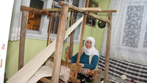 Zennure Aydın'ın Cecim Dokuma Sanatı