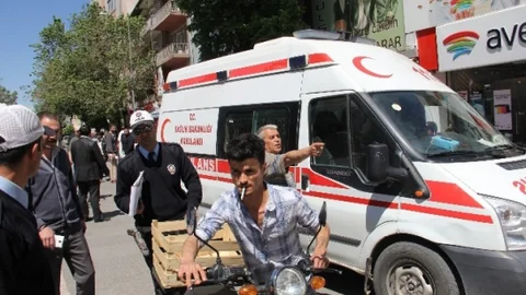 Iğdır'da Elektrikli Bisiklet Kazası