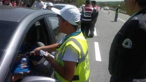 Bozüyük'te Ortak Trafik Etkinliği Düzenlendi