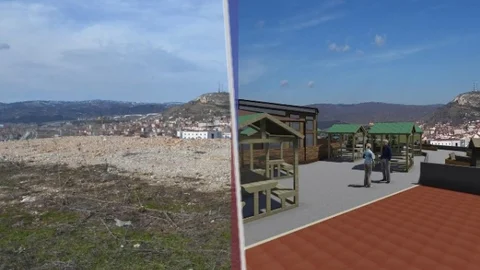 Bozüyük'te Seyir Terası Açılıyor