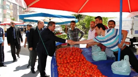 Amasya'da Yeni Pazar Yeri Açıldı