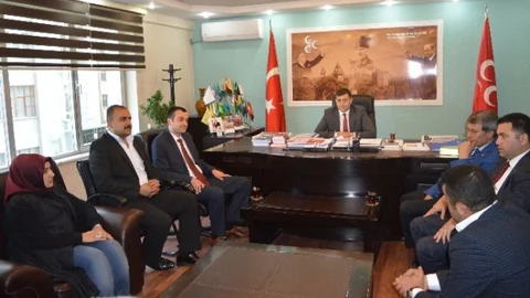 Kayseri'de MHP Ziyareti Gerçekleşti