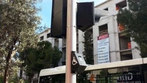 Muğla'da Sesli Yaya Uyarı Cihazları