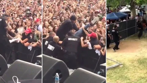 Konserde Güvenlik Olayı Yaşandı