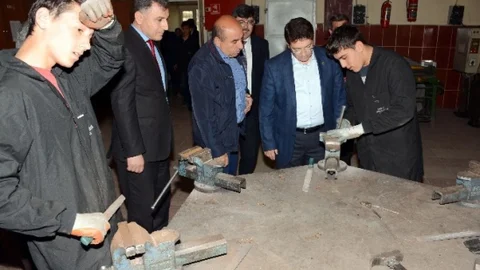 Aksaray'da Mesleki Eğitim Ziyareti