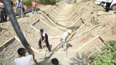 Kırtık Deresi Islah Çalışmaları Başladı