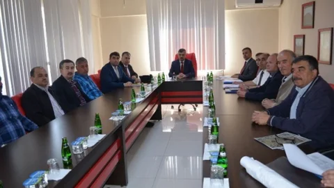 Kula'da Deri Sanayi Toplantısı Yapıldı