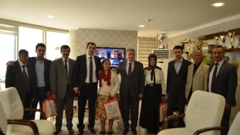 Erzurum'da Engellilere Destek Ziyareti