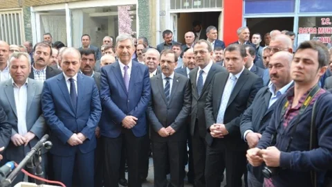 Bafra'da Muhtarlar Derneği Açıldı