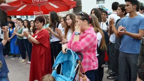 Ayvalık'ta Türk Mitoloji Defilesi