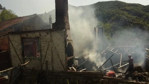 Bartın’da Ev Yangını Çıktı