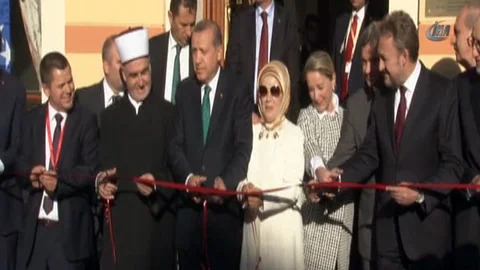 Cumhurbaşkanı Erdoğan Saraybosna'da Açılış Yaptı