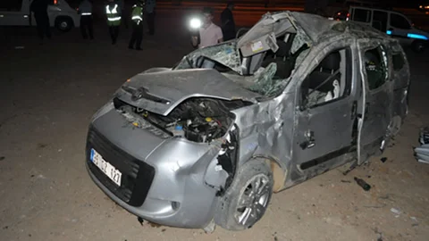 İzmir Gaziemir'de Trafik Kazası